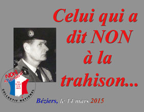 NON à la trahison gaulliste