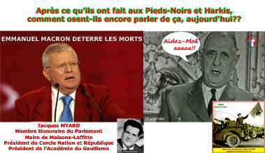 Moi, vivant jamais le drapeau FLN ne flottera sur Alger
